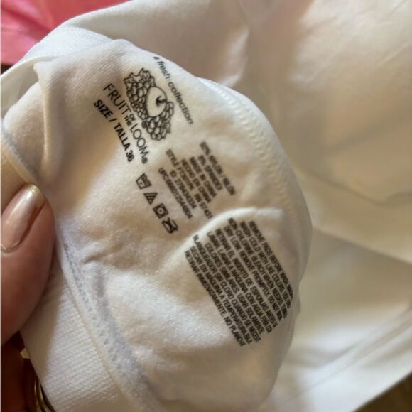 Girls Fruit of The Loom Bras/Bralette Set set of 3 Sz  Girls 12/14   -36 - Picture 5 of 7